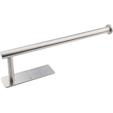 Porte-Essuie-Tout Mural En Acier Inoxydable - Support Papier Cuisine Sans Perçage - Pour Salle De Bain Et Cuisine - 1 Pièce (1/5)