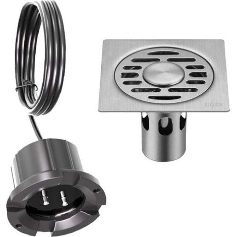 Détecteur d'Alarme de Fuite d'Eau Filaire 12V avec Siphon de Sol 10104,5 cm pour Salle des Machines (1/2)