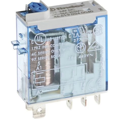 Finder 46.61.9.012.0074 Steckrelais 12 V/DC 16 A 1 Wechsler 1 St.