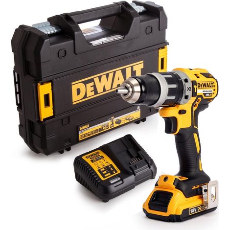 Dewalt DCD796D1 18v XR Brushless Compact Combi Hammer Drill - 1 x 2.0ah Battery