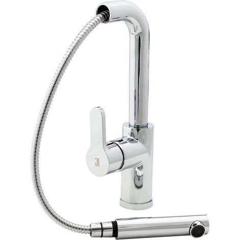 PRESTO 2159600 ZIP PLUS 2.0 Grifo Cocina Extraíble Cromo 2F - ref: 2159600
