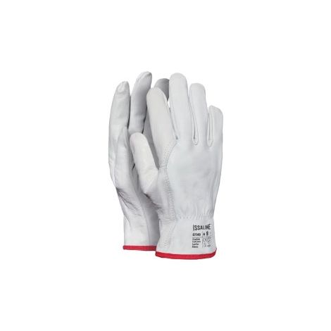Guanti in pelle fiore Top Industrial Starter 07140 bianchi - 8 (M) - Bianco (1/2)