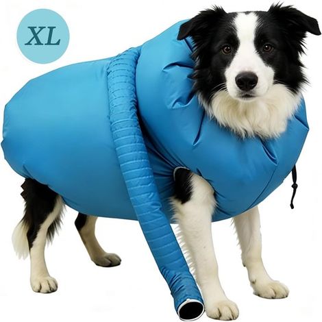 Manteau de séchage soufflant pour chien – XL – 20-30 kg – Séchage rapide – Après bain et natation (1/5)