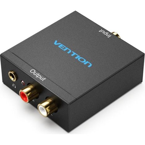 Venzione Convertitore audio de BDFB0-EU/ Ingresso Toslink e RCA/ 2x uscita RCA