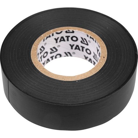 Nastro isolante elettrico 15mmx20mx0.13mm nero YT-8159 yato