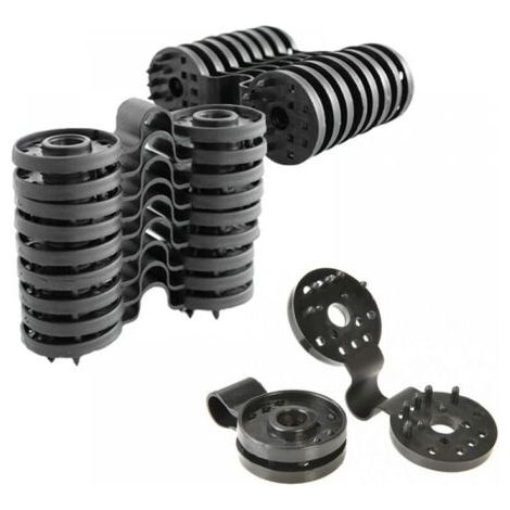 20pcs Clip de Fixation pour Brise Vue,Clip Spécial avec œillet en Plastique,Clips de Fixation Traités Anti-UV pour Brise Vue, Filet, Clôture, d'ombrage (1/4)