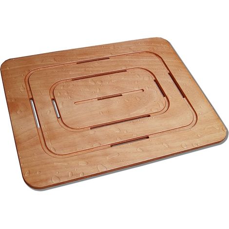 Pedana doccia in legno marino 54x68 antiscivolo per piatto doccia 70x90 (1/5)