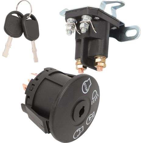 Kit de serrure d'allumage magnétique pour tracteur Démarreur d'allumage Interrupteur de démarrage Tracteur (1/5)