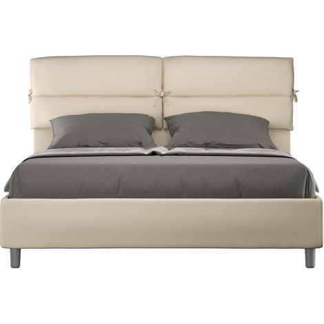 Letto Matrimoniale 160x190 cm con Rete Nandy Tortora (1/5)