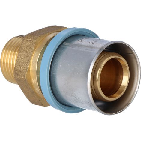 Purmo Cleverfit Verbindungsnippel mit Außengewinde 26x1/2" GZ (1/5)