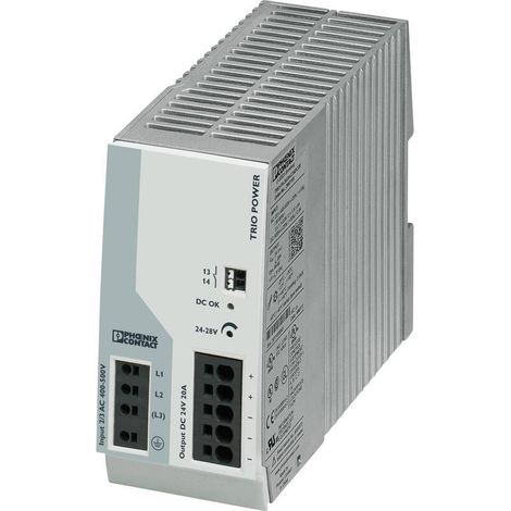 [NEUWERTIG] B-Ware Phoenix Contact Netzteil Stromversorgung Hutschienen DIN-Rail TRIO POWER 24V (1/2)