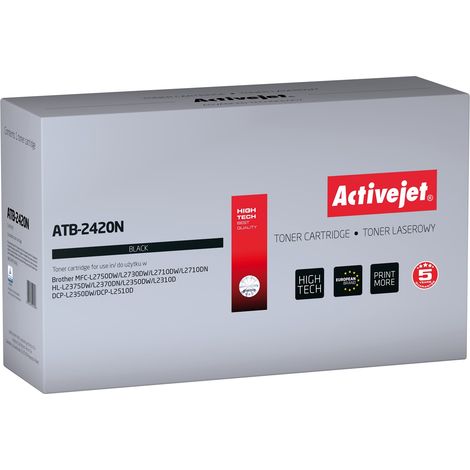 Activejet ATB-2420N Tonerkartusche Brother TN-2420A - Supreme - 3000 Seiten