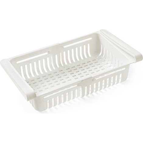 Ausziehbarer Kühlschrankorganizer, Schiebeschublade, kompatibel mit Regalböden 11 mm (0,43 Zoll)