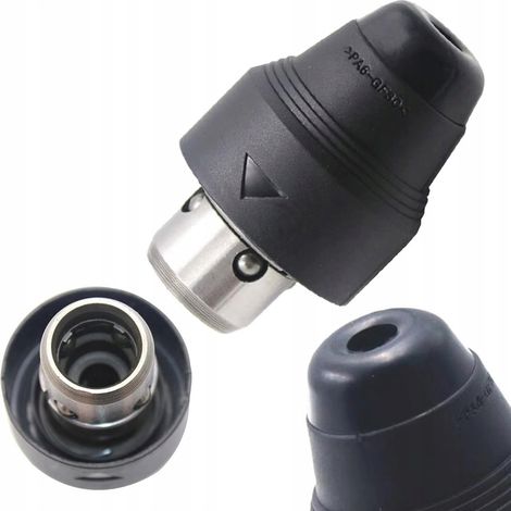 SDS-Plus QuickHold Pro 74 - Mandrino autobloccante per martelli perforatori  30 mm  Bosch GBH 2-26 DFR / 4-32 DFR  SDS e SDS-PLUS  Ricambio di alta qualità
