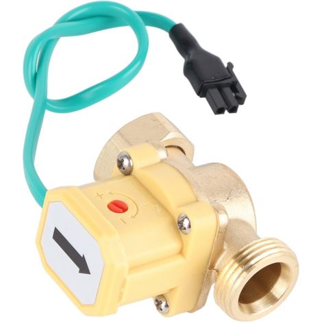 Pompe à eau à filetage G3/4‑G3/4 avec capteur de débit réglable et interrupteur de contrôle automatique de la pression 220 V (1/5)