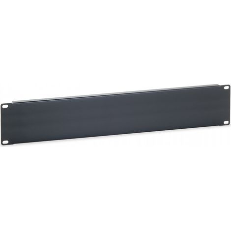 Equip Blindpanel 19 2HE RAL 9005 schwarz