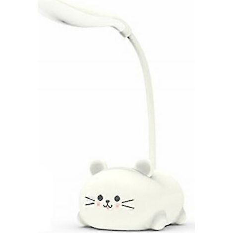 Lampe de lecture LED réglable à économie d'énergie, rechargeable par USB, pour la maison, l'école ou les dortoirs, idéale pour la protection nocturne des yeux. (1/5)