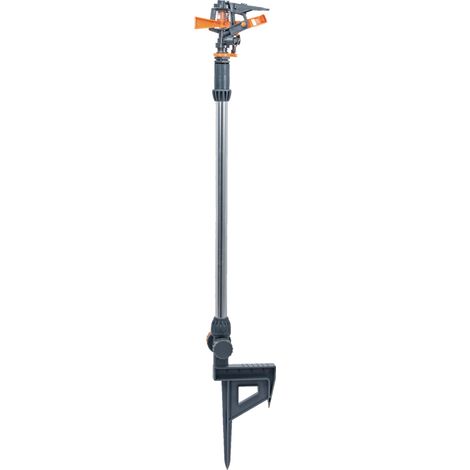 Irrigatore da giardino pulsante con punta in plastica, arancione YM8109