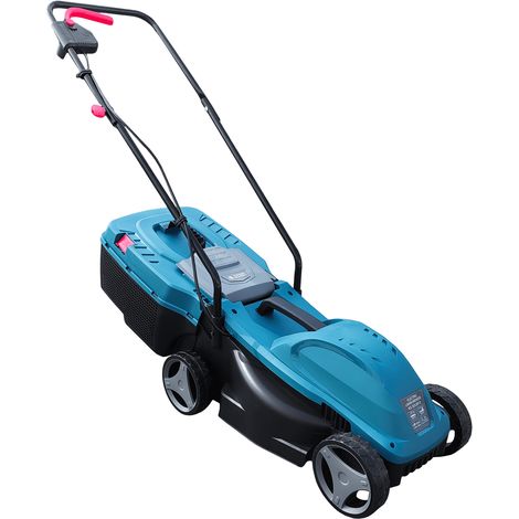 Könner & Söhnen Rasaerba Elettrico KS 32LM12, 1200 W, Larghezza di Taglio 32 cm, Design Compatto e Leggero, Cesto di Raccolta 30 L, Ideale per Piccoli Giardini (1/5)