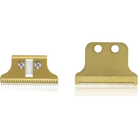 Rechange Ensemble de Lames de Tondeuse à Cheveux Tête de Tondeuse à Cheveux 0,15mm avec 2 Trous Réglables Compatible avec 8081 (1/5)