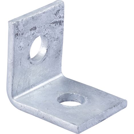 Right Angle 2 Hole Bracket 48 X 50 HDG - Box of 50