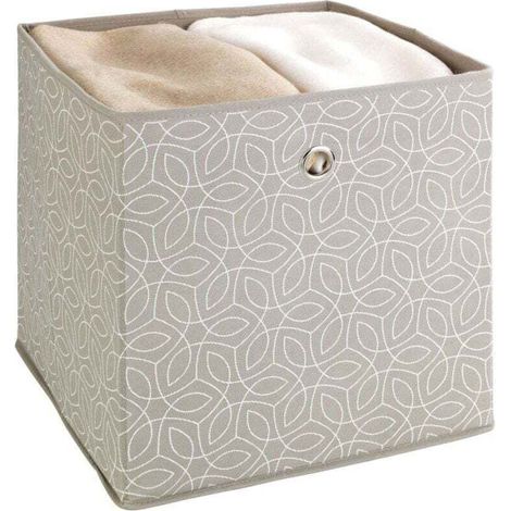 Bac de rangement tissu, 32 x 32 x 32 cm, Balance
