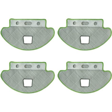 Lntyq Lot de 4 tampons de rechange lavables et réutilisables compatibles avec les aspirateurs robots Combo 111, 113 R113840 (1/5)