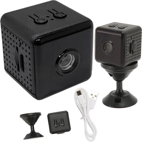Kleine WLAN-Kamera mit Videofunktion, Akku, IP SMARTmini-Spionagekamera, HD-Qualität, Micro-SD-Karte (1/5)