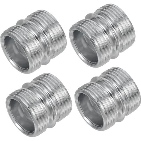 SOLUSTRE Lot de 4 écrous doubles pour étagères métalliques (1/5)