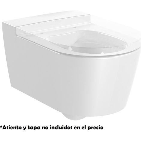 Roca – WC suspendu Rimless blanc 370x560x440mm – Évacuation horizontale – Céramique sanitaire – A346527000 (1/7)