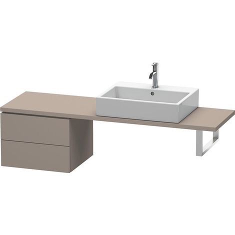 Base console L-CUBE 520x477x400mm basalto opaco