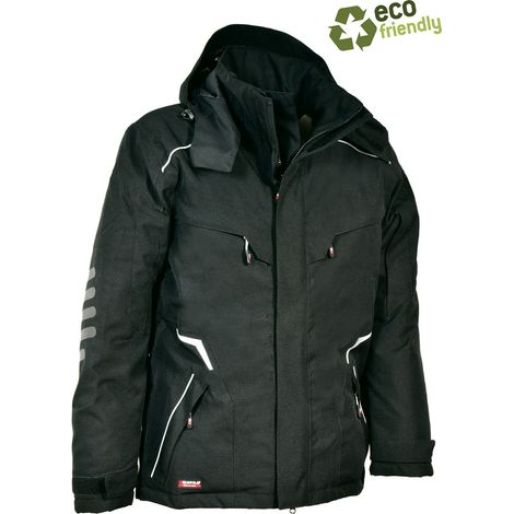 Cofra Winter-Arbeitsjacke wasserdicht Igarka 200 g/m² Schwarz 56 (1/5)