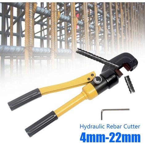 13 Ton Hydraulic Cutter Steel Cutting Tool 4-22mm Rebar Hydraulic Bolt Cutter
