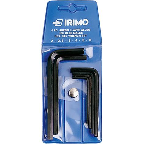 Llaves allen irimo 8414909014280 acero alta calidad 5 pcs