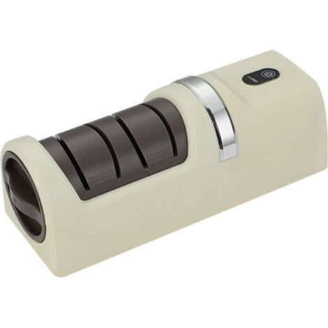Affûteur Électrique Beige Pratique et Rapide pour Couteaux et Ciseaux - (1/5)
