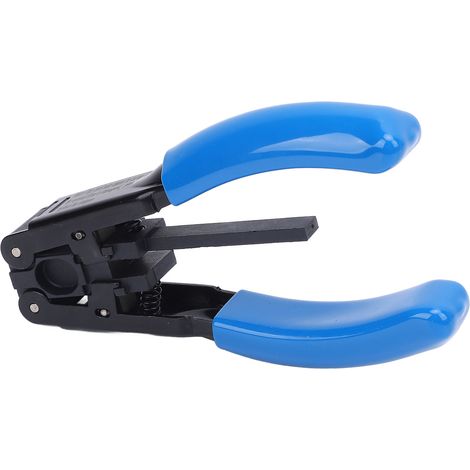Pince à dénuder fibre optique 1-2 cœurs câble 2.1x1.6mm, pelle fil isolé métal PVC manche antidérapant (1/5)
