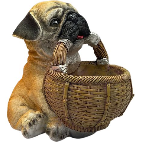 Dekorativer Aufbewahrungskorb von BaGe - BaGeDog - Für kleine Haushaltsgegenstände - Wandmontierte Organizer-Box für den Eingangsbereich, z. B. für Handy und Schlüssel (1/4)
