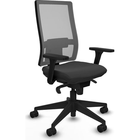 Bürostuhl piqueras y crespo ergonomisch grau Schaumstoff hoher Dichte