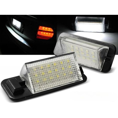 Paire feux de plaque BMW E36 Led-41050107