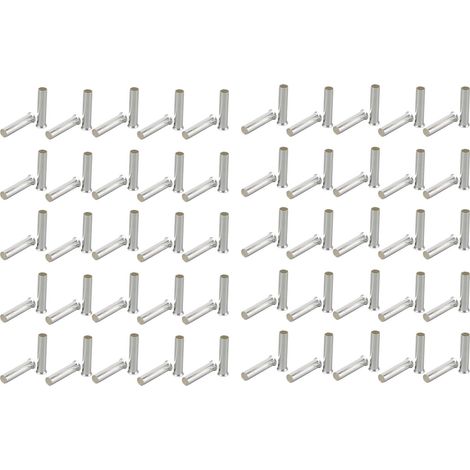 100 cosses à sertir étamées en cuivre pour câble électrique 6 mm² EN6012 (1/5)
