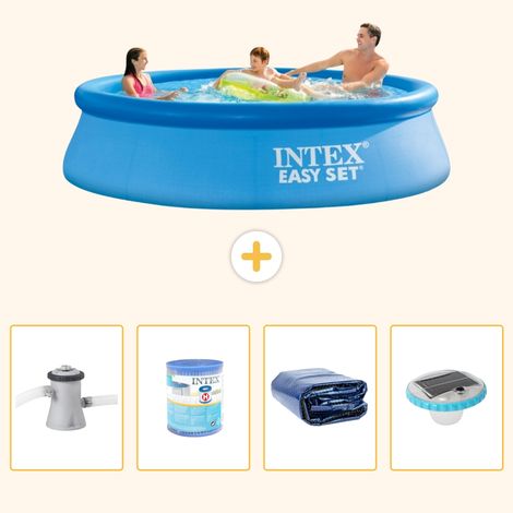 Intex Piscine Easy Set Ronde - 305x76 cm - 5-pièces S275 (1/5)