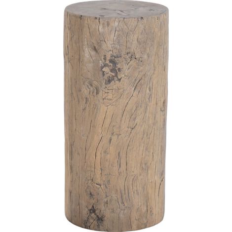 Pedestal Madera Reciclada 33X33X66 (1/4)