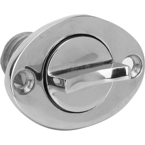 Bouchon de vidange ovale pour bateau ou yacht, en acier inoxydable 316 résistant à la rouille, 2,5 cm (1 pouce).