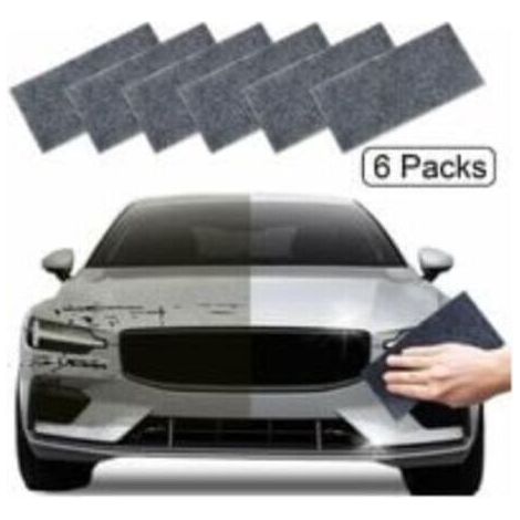 Cloth pour les éGratignures de Voiture, 6 PièCes Nano Magic Cloth Scratch Remover, RéParer les Rayures, les RéSidus de Peinture, les Tourbillons (1/5)