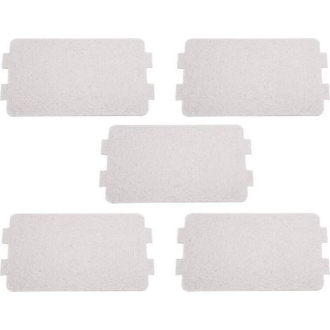 5 Fogli in mica per forno a microonde, piastre di ricambio in mica per forno a microonde, accessori in mica per forno a microonde per ufficio/ristorante (1/5)