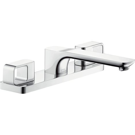 Accesorio de borde de bañera de 3 agujeros hansgrohe AXOR (1/4)