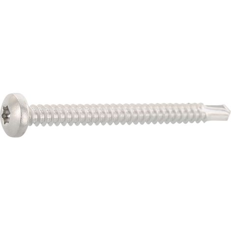 Bohrschrauben TX20 DIN7504N Linsenkopf selbstbohrend 4,2x 19 mm Edelstahl A2