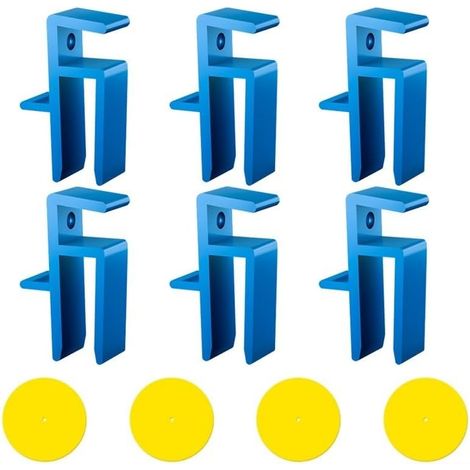 Sollbry 6 pièces Outil de traçage de bord d'armoire compatible avec les ouvertures de charnière standard de 16 mm et 18 mm pour des projets de mise en page (1/5)