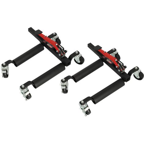 KS Tools - Lot de 2 chariots de manutention pour véhicule - 160.0487 (1/2)