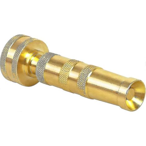 Adjustable Brass Garden Hose Nozzle